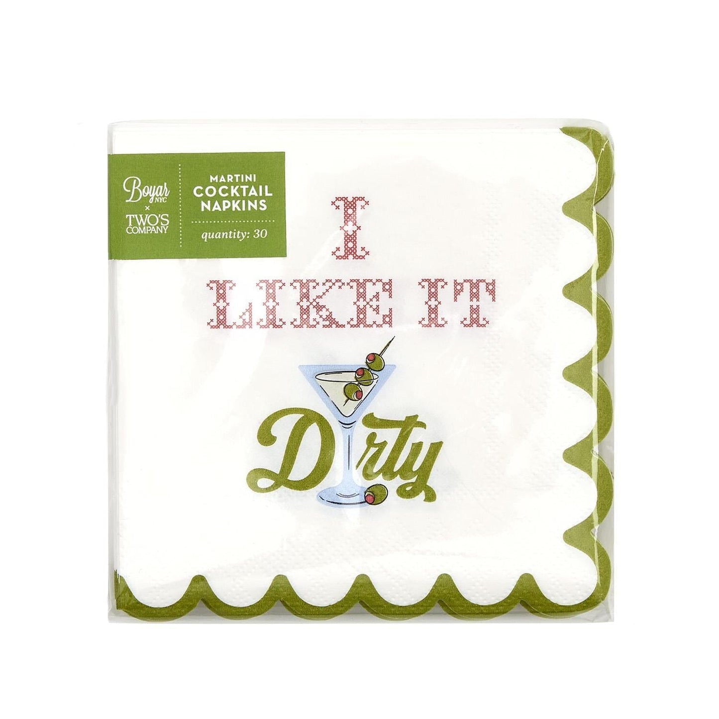 I like it Dirty Cocktail Napkins The Happy Southerner
