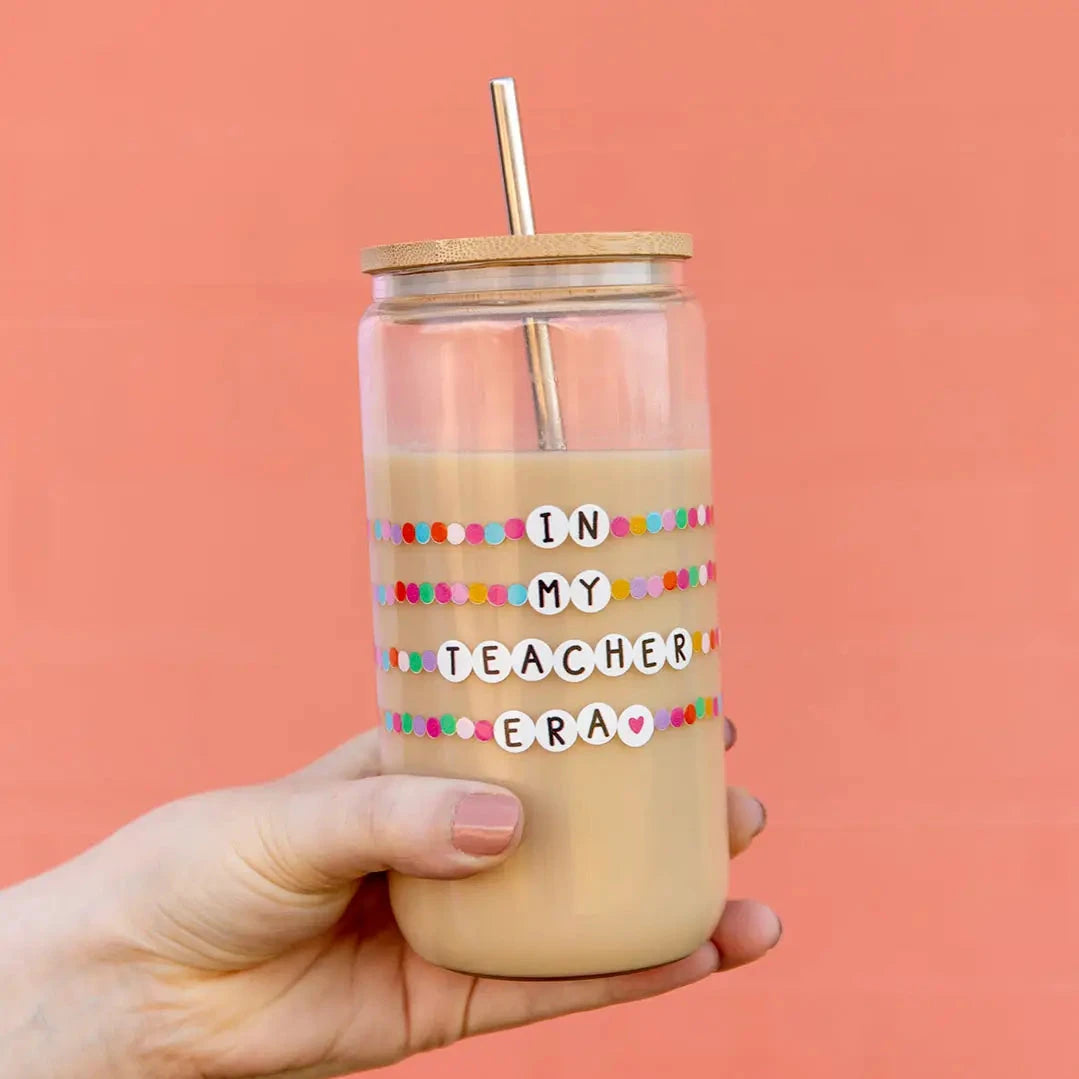 In My Teacher Era Cold Brew Glass The Happy Southerner
