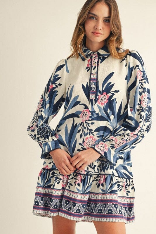 Island Breeze Floral Mini Dress The Happy Southerner