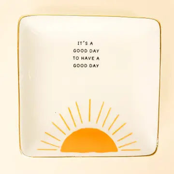 It's A Good Day - Square Trinket Tray The Happy Southerner