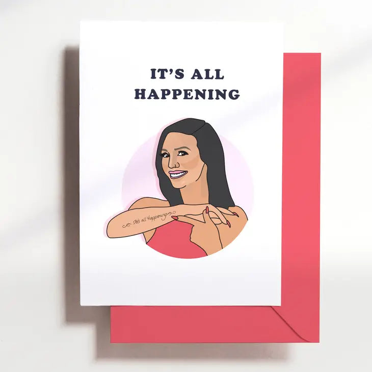 It's All Happening Greeting Card The Happy Southerner