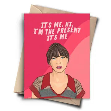 It's me. Hi. I'm the present card The Happy Southerner