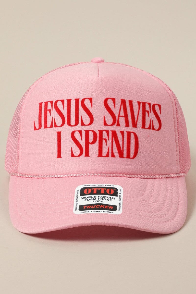 Jesus Saves I Spend Hat The Happy Southerner