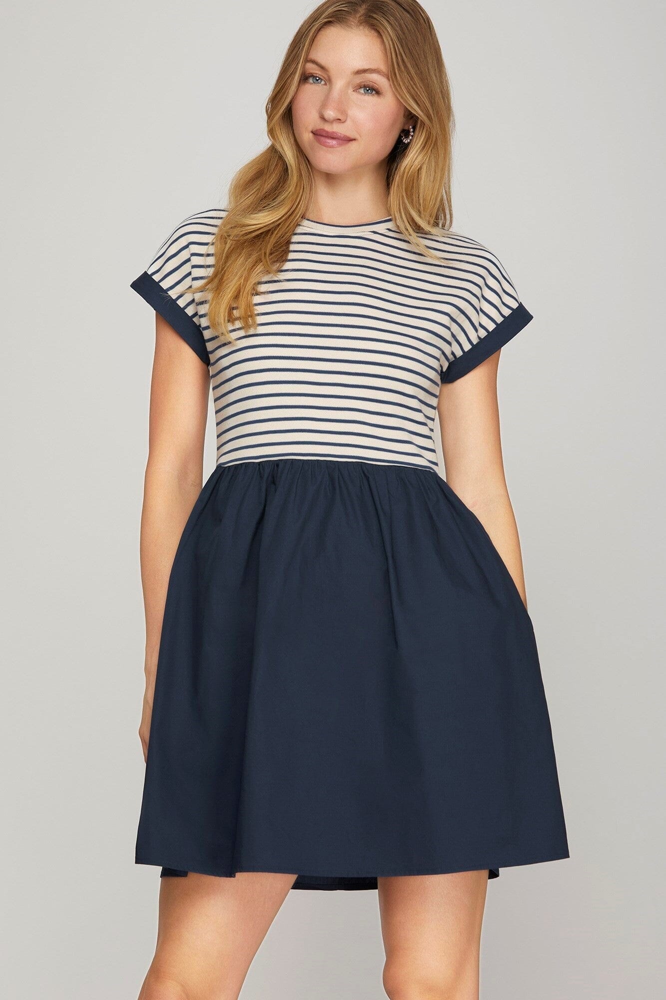 Katherine Stripped Dress The Happy Southerner