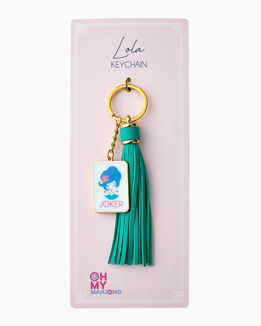 Lola Joker Keychain The Happy Southerner