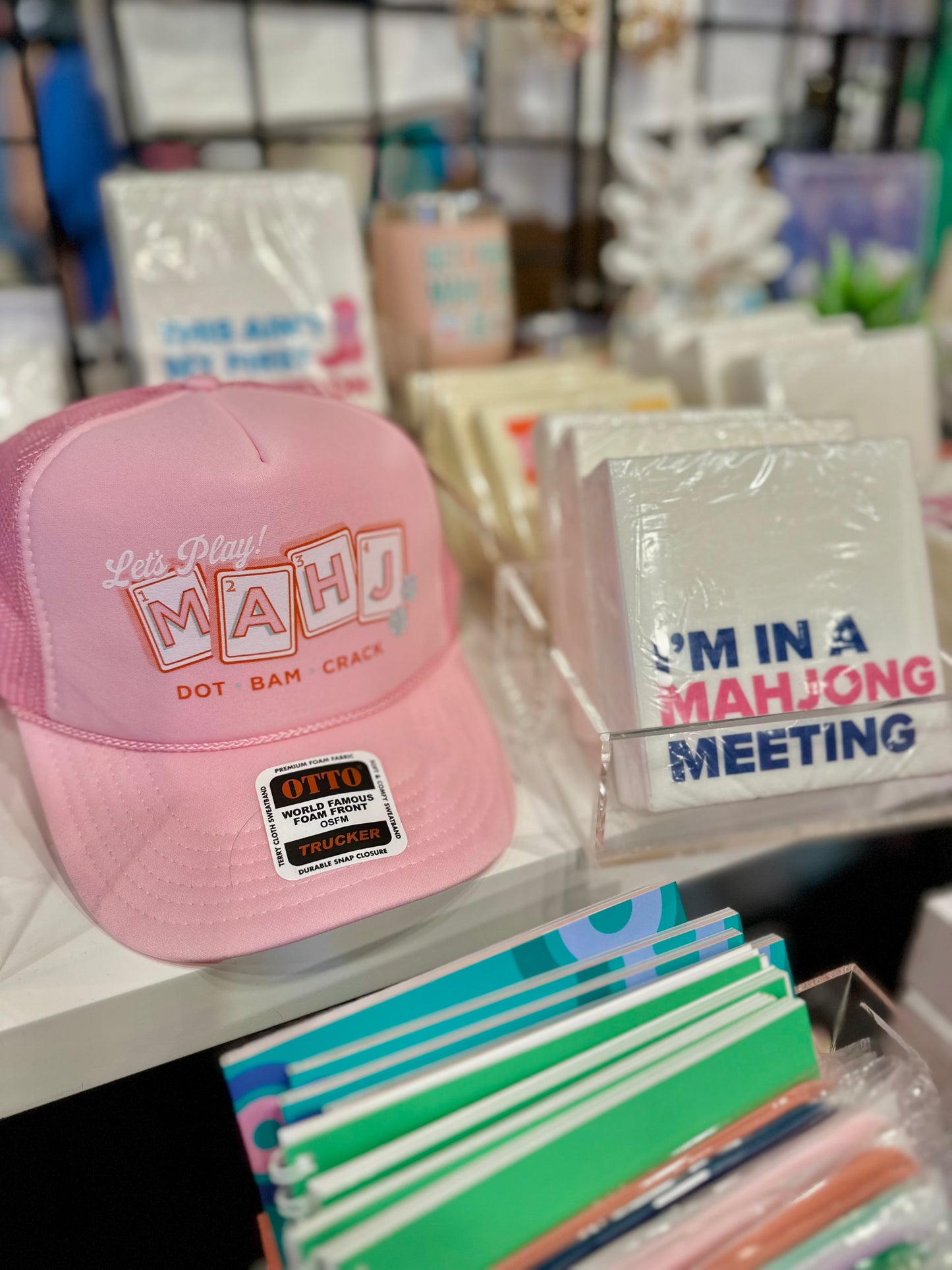 Mahj Trucker Hat The Happy Southerner