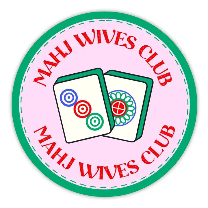 Mahj Wives Club Sticker The Happy Southerner