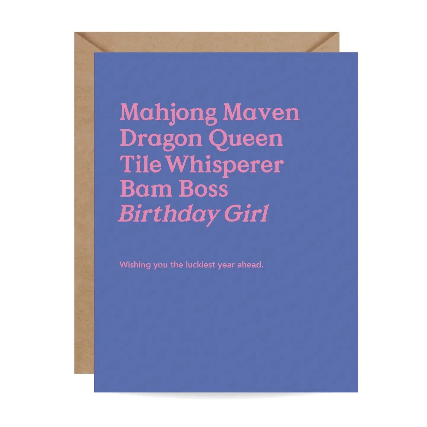Mahjong Birthday Card The Happy Southerner