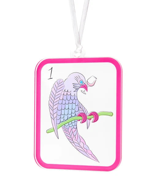 Mahjong Ornament - Bird Bam The Happy Southerner