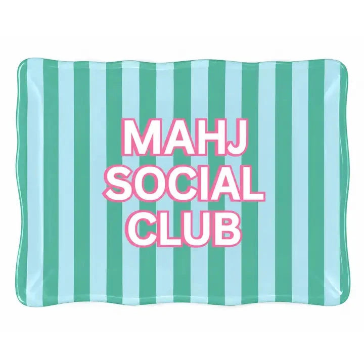 Mahjong Social Club Shatterproof Tray The Happy Southerner
