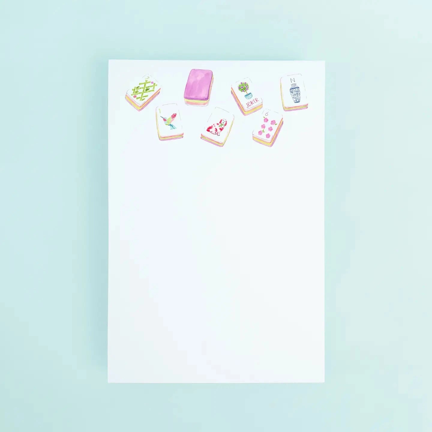 Mahjong Tiles Notepad The Happy Southerner