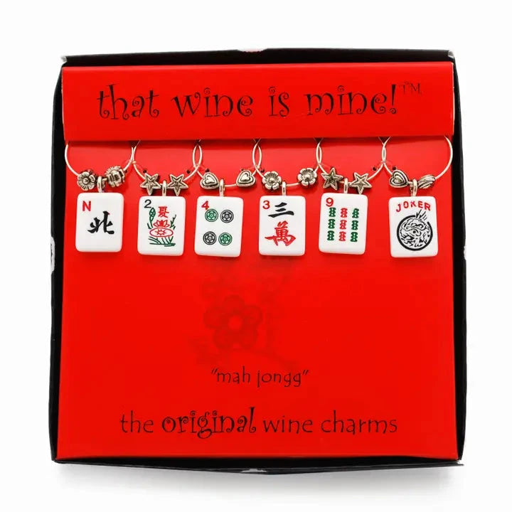 Mahjong Wine Charms The Happy Southerner