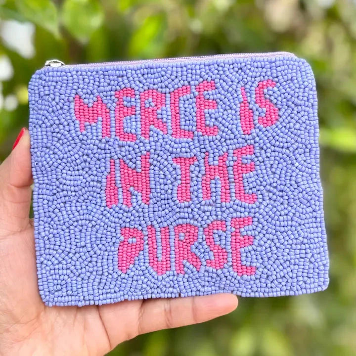 Merce Is in the Purse Beaded Pouch The Happy Southerner