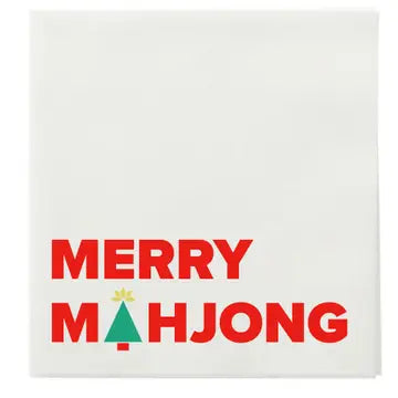 "Merry Mahjong" Cocktail Napkins The Happy Southerner
