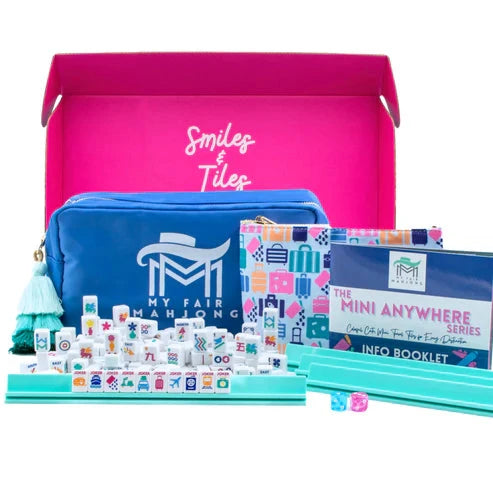 Mini Travel Mahjong | Mini Anywhere Series | White The Happy Southerner