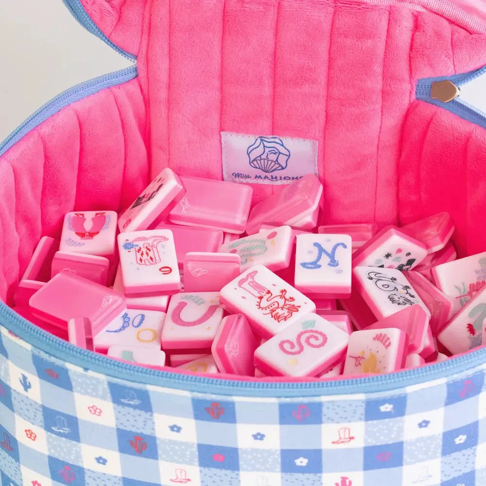 Miss Cowgirl Tile Bag The Happy Southerner