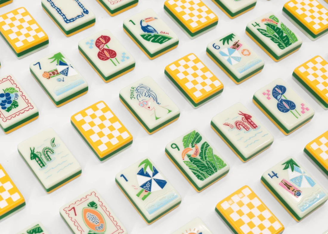 Miss Out Of Office: Mahjong Tile Set The Happy Southerner