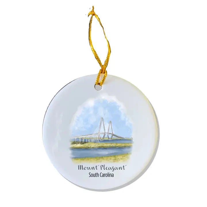 Mount Pleasant, Sc Ornament The Happy Southerner