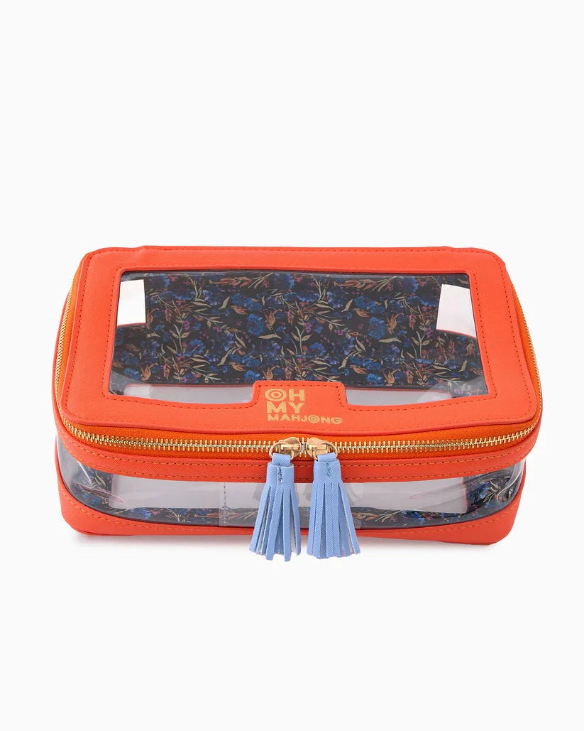 Orange Tile Storage Bag The Happy Southerner