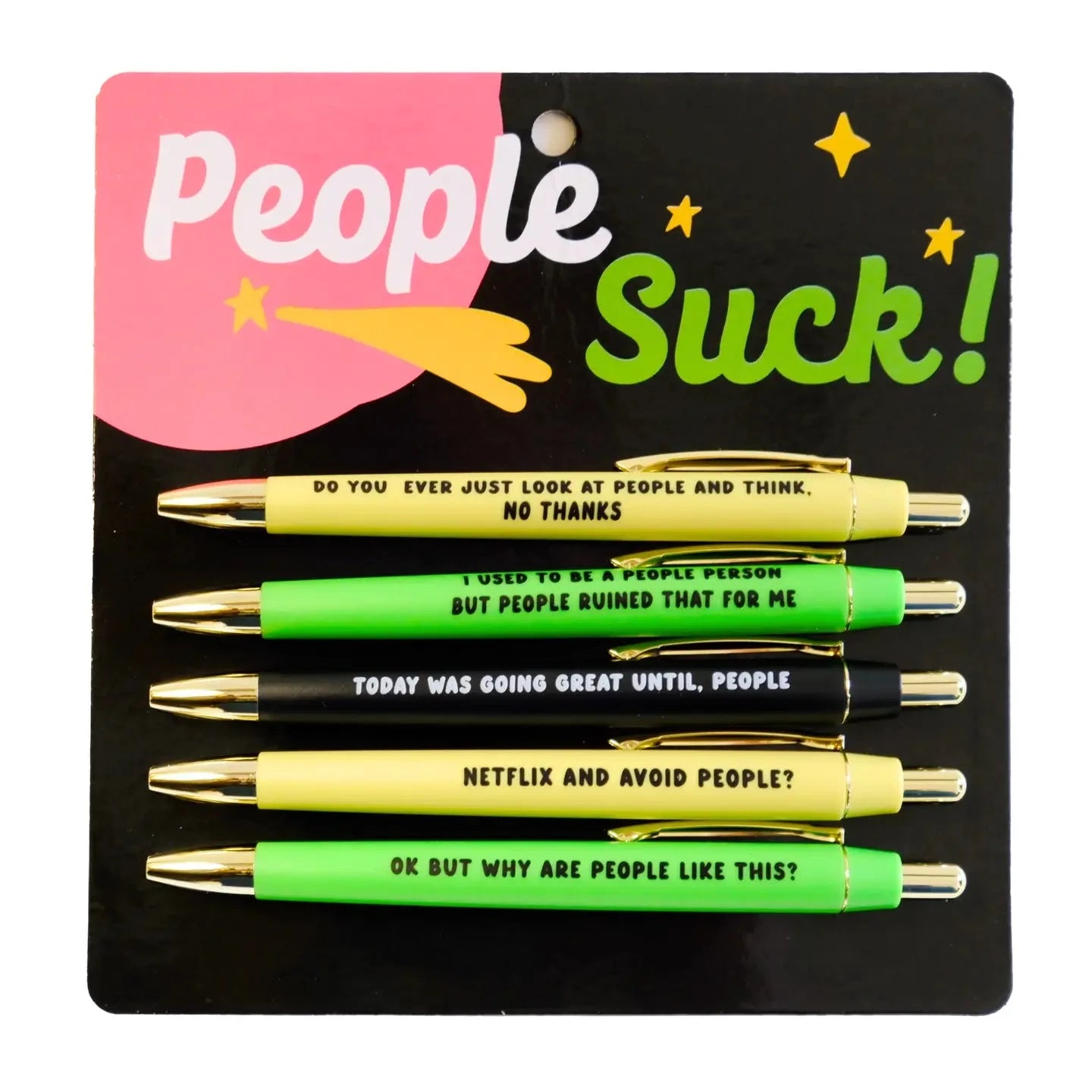 People Suck Pen Set The Happy Southerner