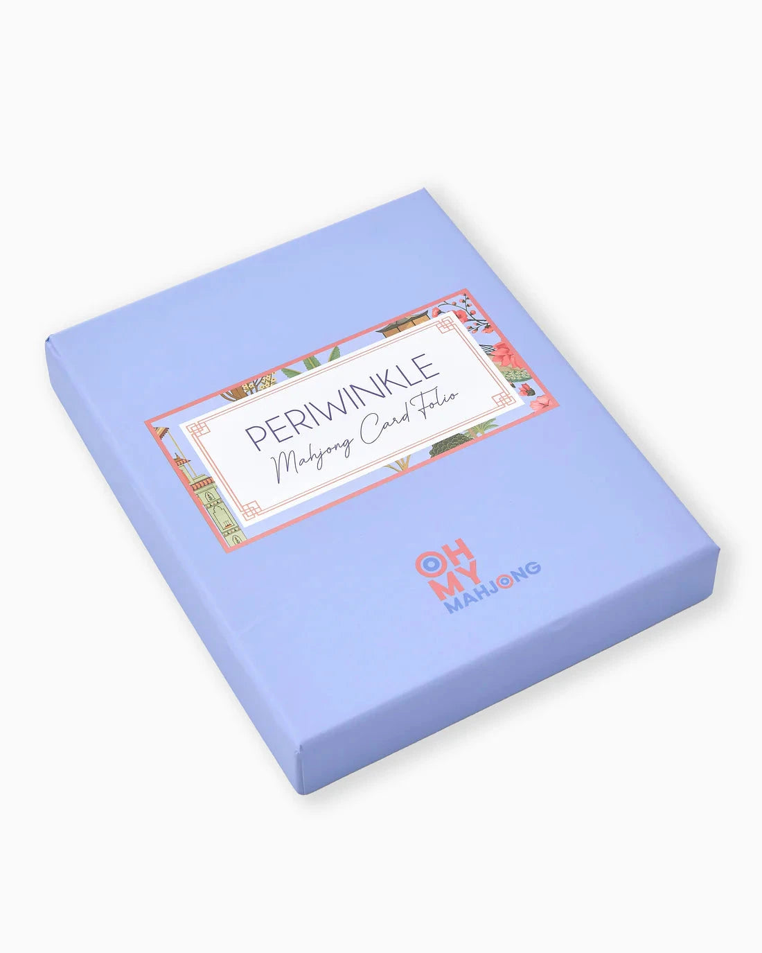 Periwinkle Mahjong Card Folio The Happy Southerner