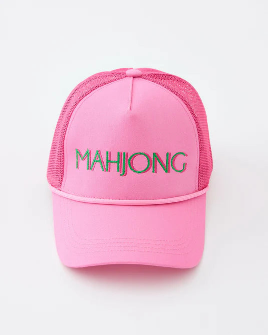 Pink Mahjong Hat The Happy Southerner