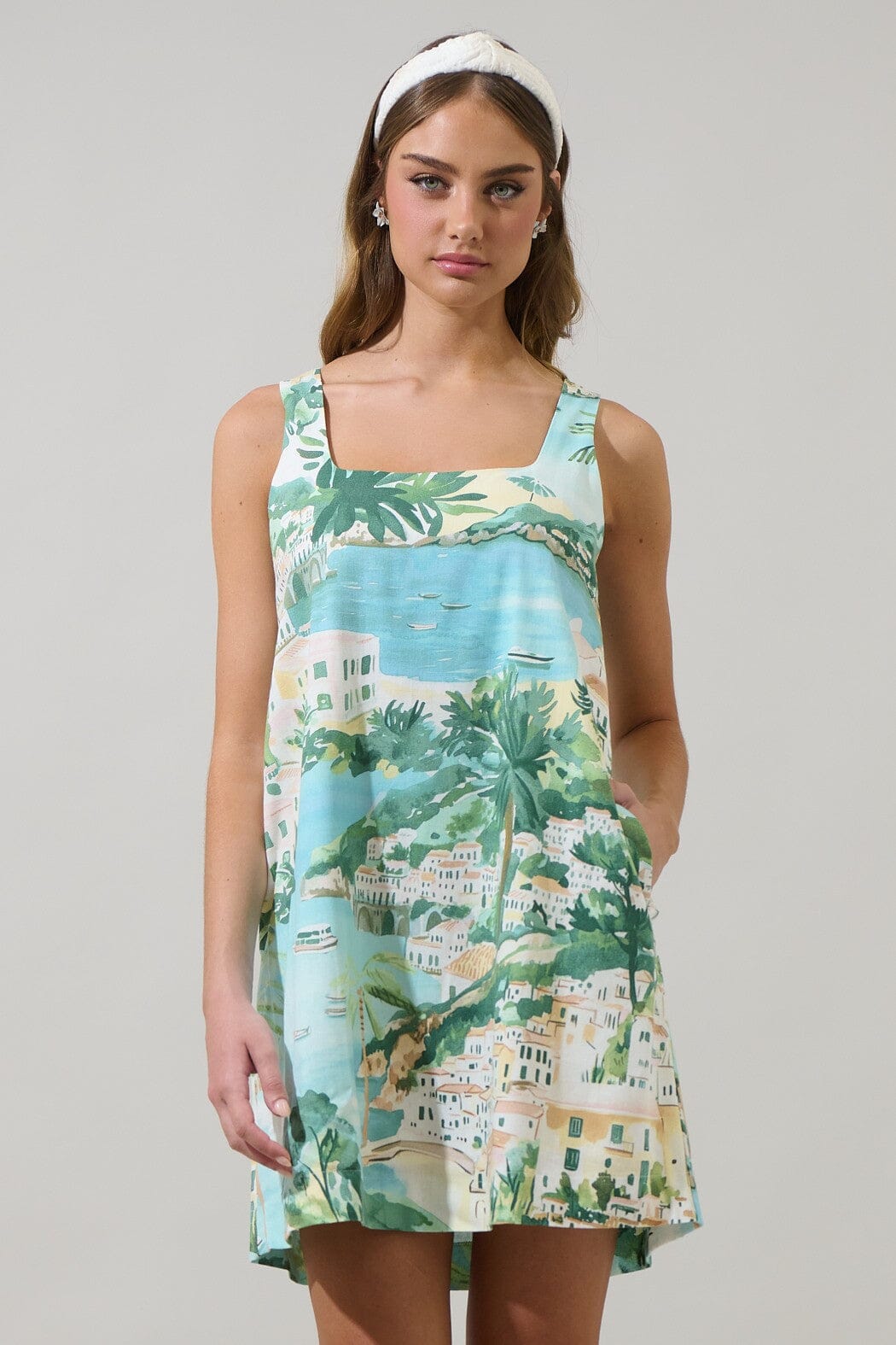 Piti Tunic Mini Dress The Happy Southerner