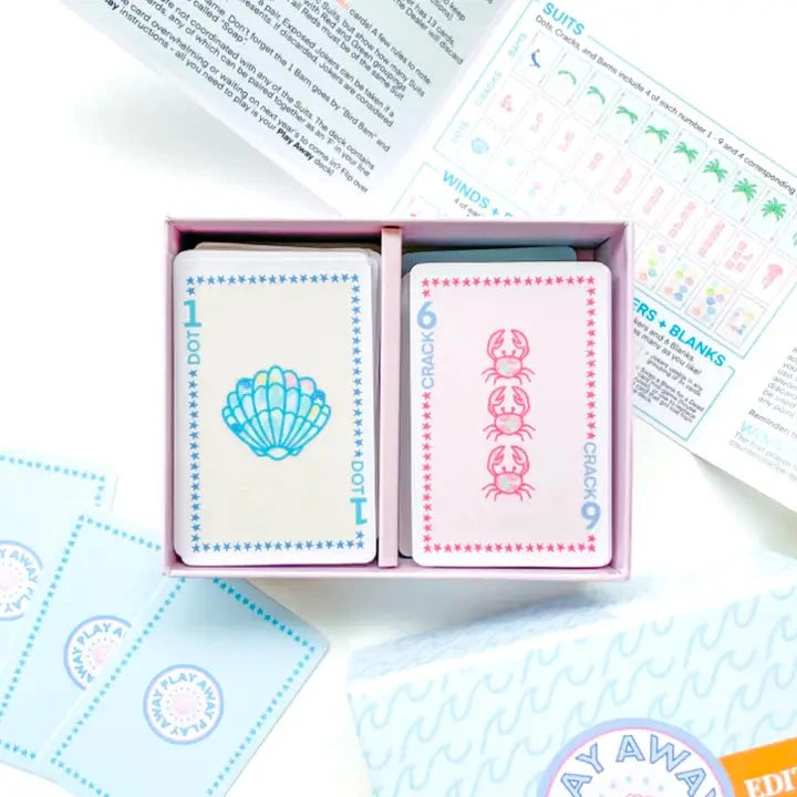 Play Away Mahjong - Beach Playing Card Deck The Happy Southerner