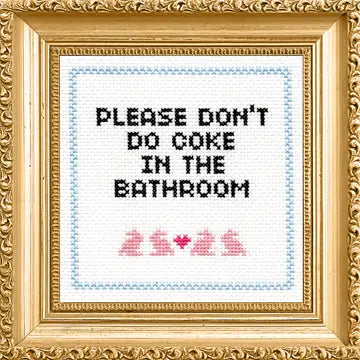 Please Don't Do Coke in the Bathroom The Happy Southerner