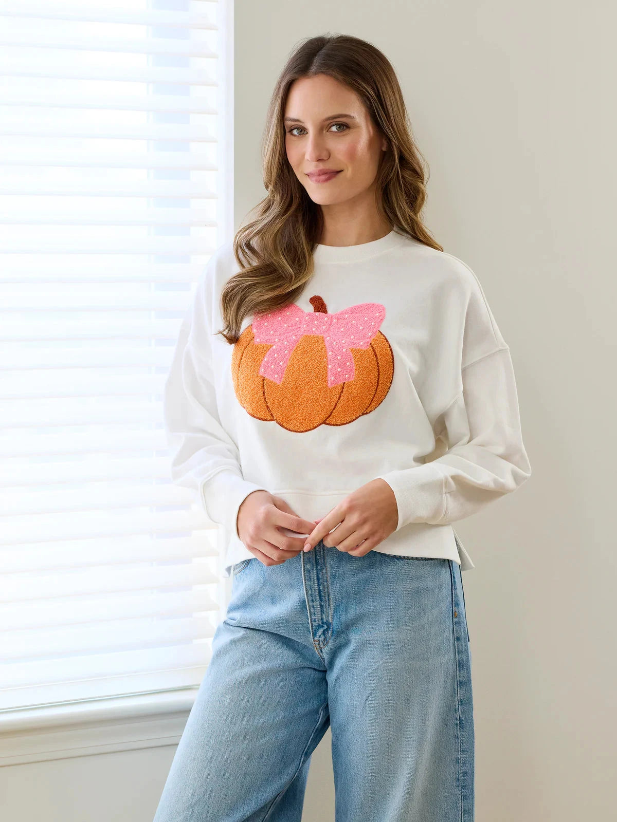 Pretty Pumpkin Sweatshirt The Happy Southerner