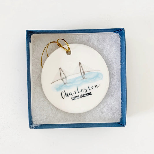 Ravenel Bridge Ornament The Happy Southerner