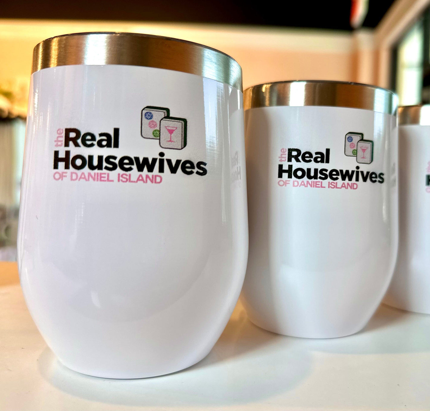 Real Housewives of Daniel Island Mahjong Tumbler The Happy Southerner