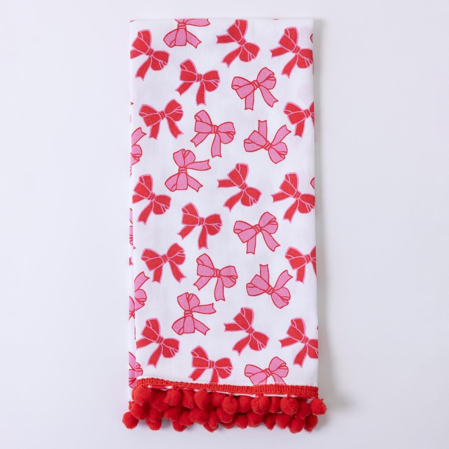 Red Bow Tea Towel The Happy Southerner