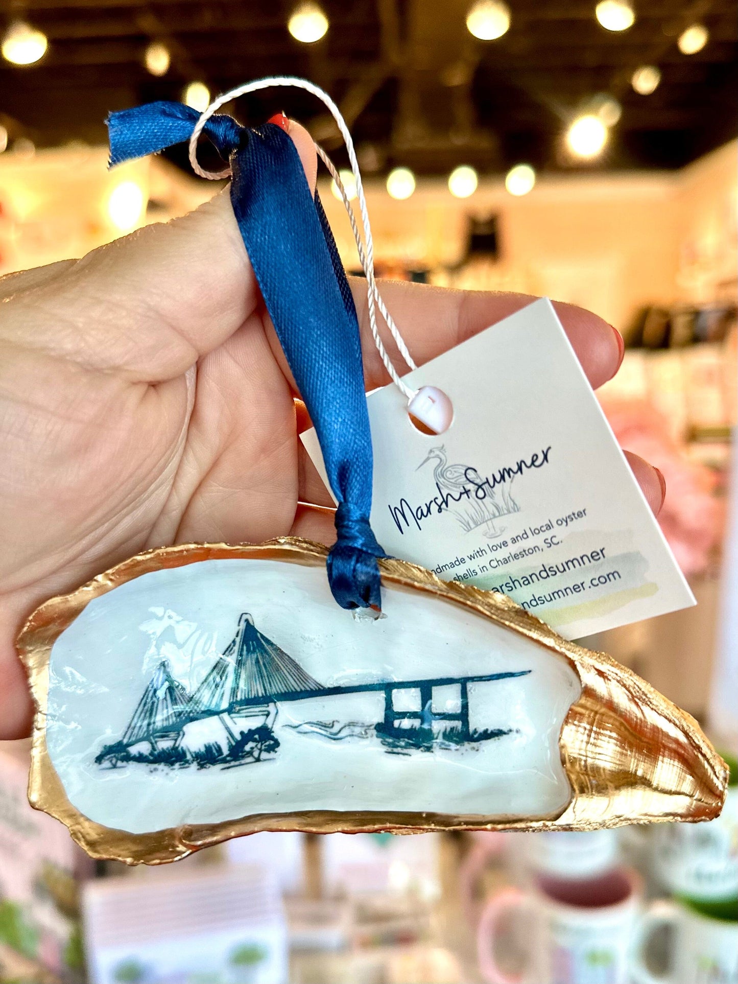 Revenel Bridge Oyster Ornament The Happy Southerner