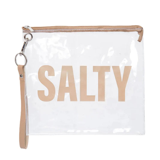 Salty Clear Bag Wristlet The Happy Southerner