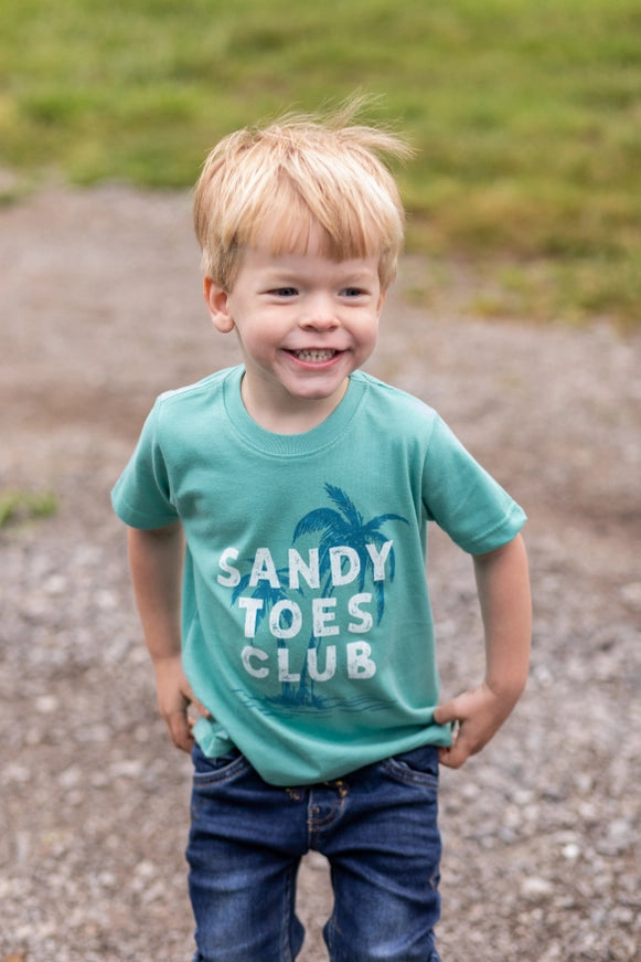 Sandy Toes Club - Toddler Shirt The Happy Southerner