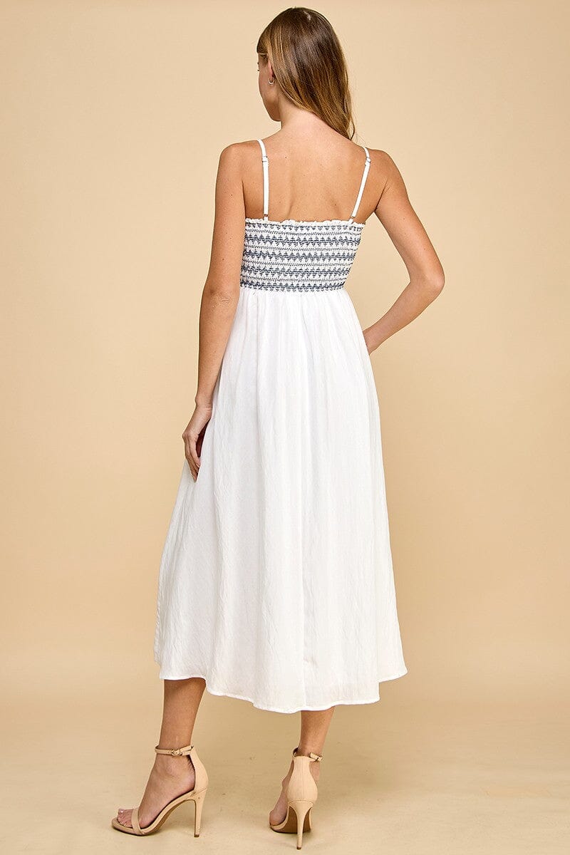 Seaside Breeze Smocked Midi The Happy Southerner