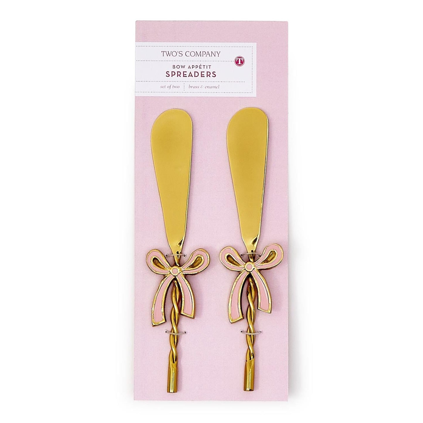 Set of 2 Bow Spreaders on Gift Card The Happy Southerner