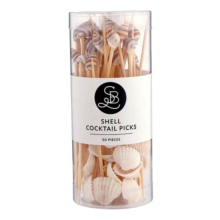 Shell Cocktail Picks - Set of 50 The Happy Southerner
