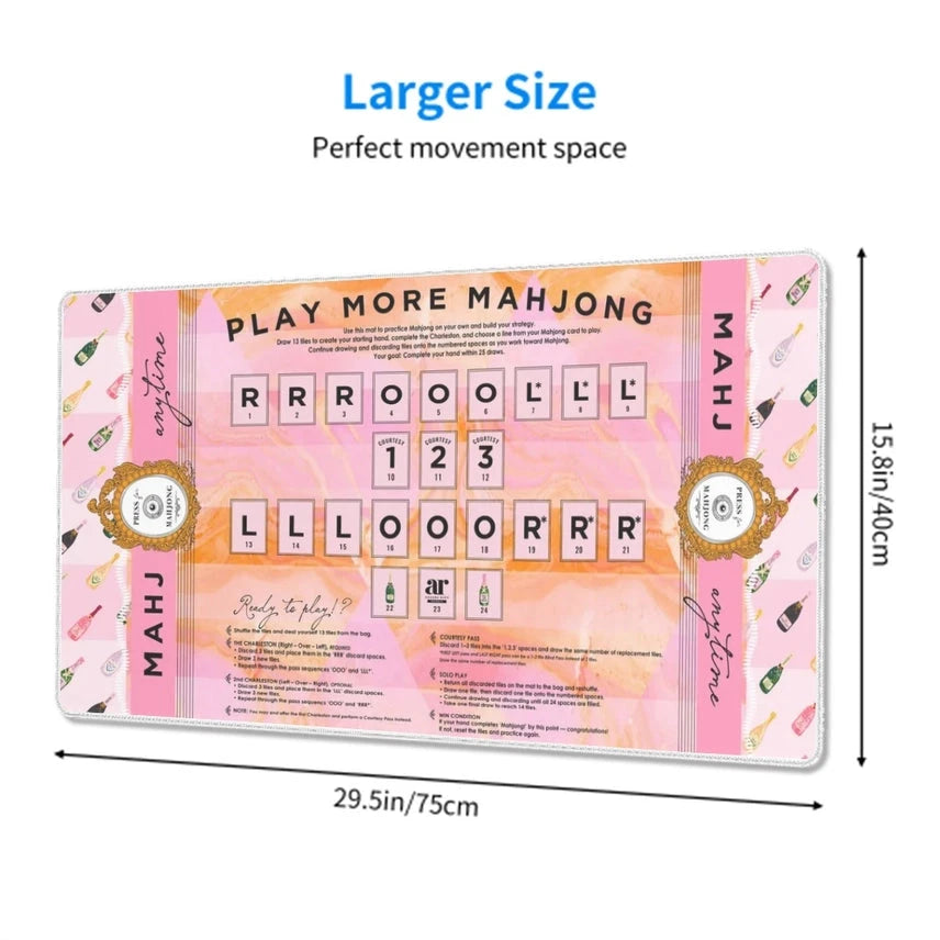Solo Practice Mahjong Mat The Happy Southerner