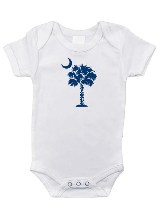 South Carolina Palmetto Moon Baby Onesie The Happy Southerner