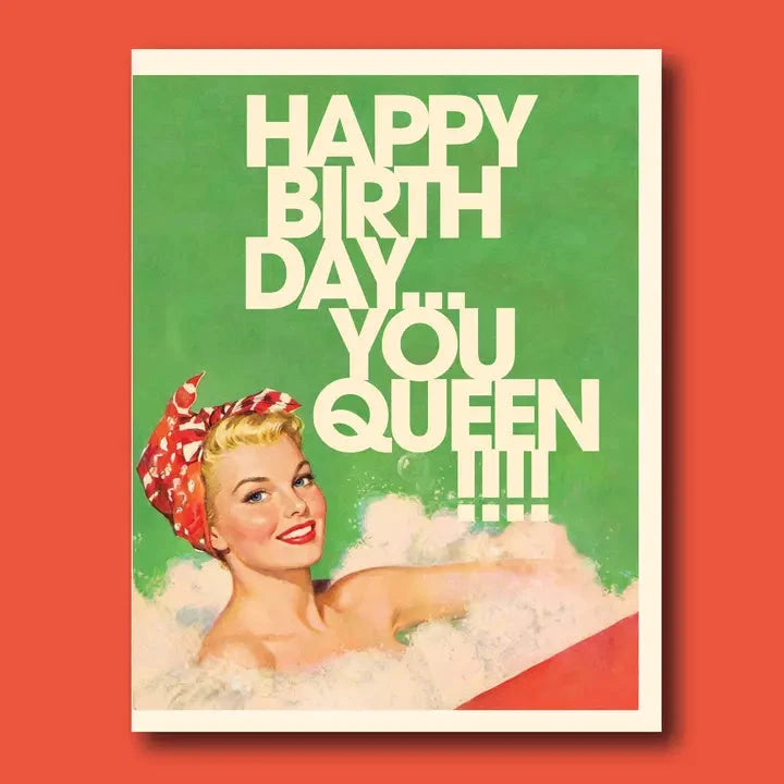 Spa Queen! Birthday Card The Happy Southerner