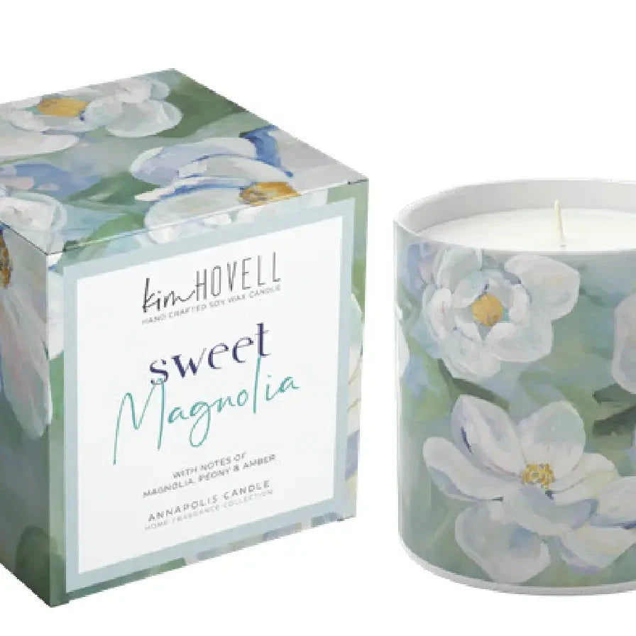 Sweet Magnolia Boxed Candle The Happy Southerner