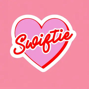 Swiftie Heart Sticker The Happy Southerner
