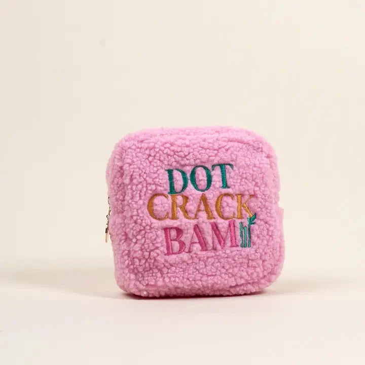 Teddy Pouch–Square Dot Crack Bam The Happy Southerner