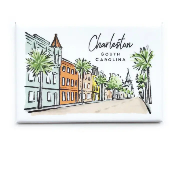 The Charleston Magnet - Sherbet Streets Collection The Happy Southerner