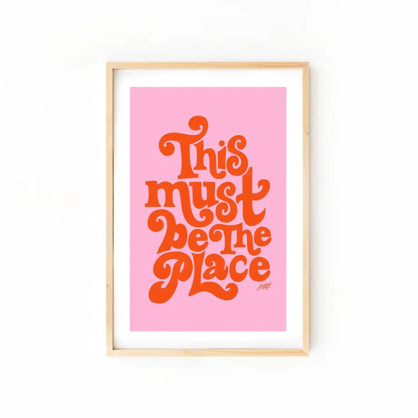 This Must Be the Place Art Print The Happy Southerner