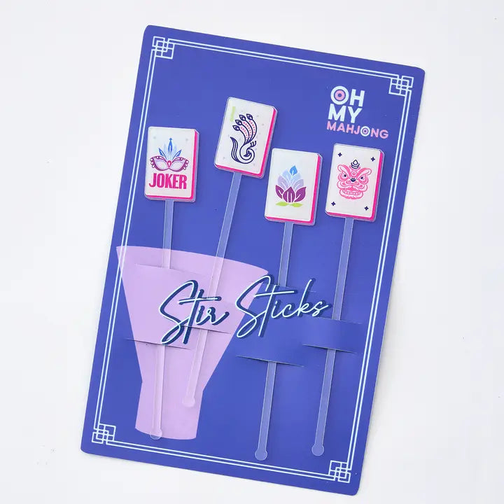 Tile Acrylic Cocktail Stir Sticks The Happy Southerner