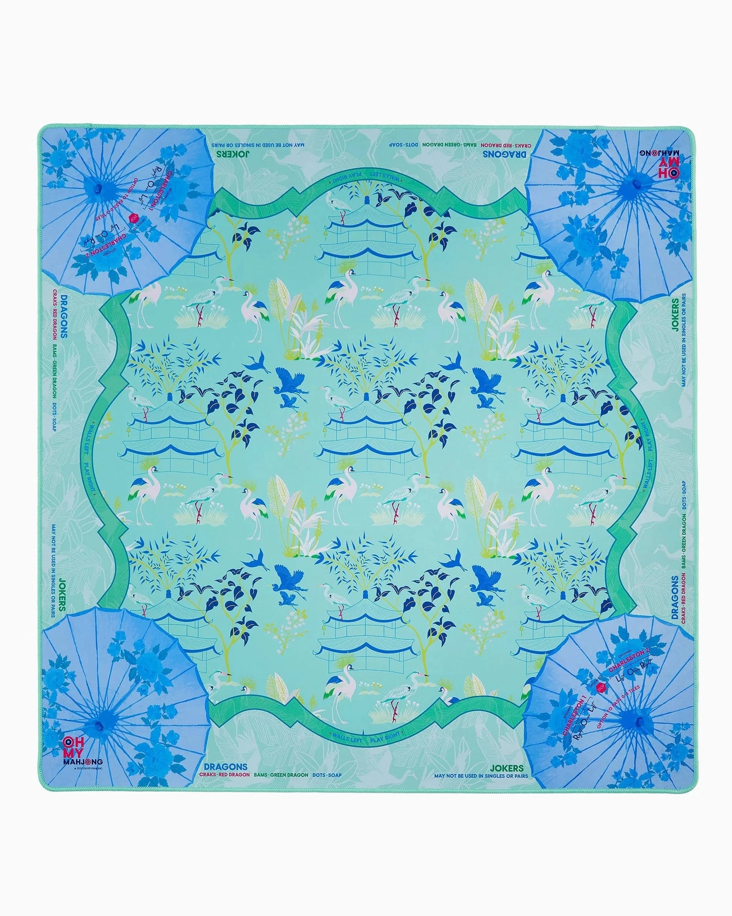 Veranda Mahjong Mat The Happy Southerner