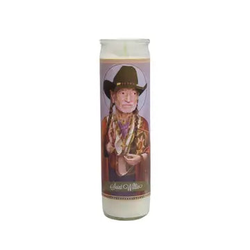 Willie Nelson Altar Candle The Happy Southerner